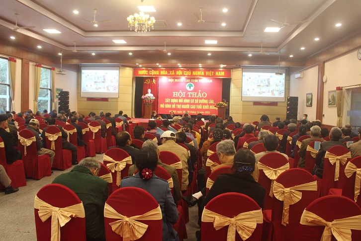 Trung ương Hội NCT Việt Nam: Tổ chức Hội thảo Xây dựng mô hình cơ sở dưỡng lão và hỗ trợ NCT khởi nghiệp